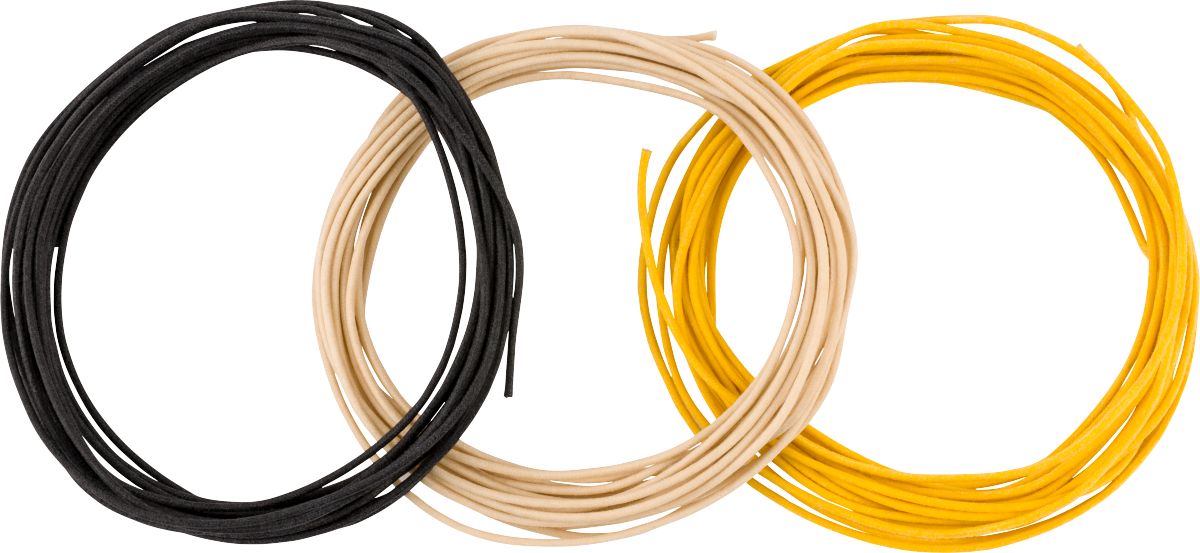 Fender Pure Vintage Cloth Wire Black, White, Yellow, 4.5m – Bild 2