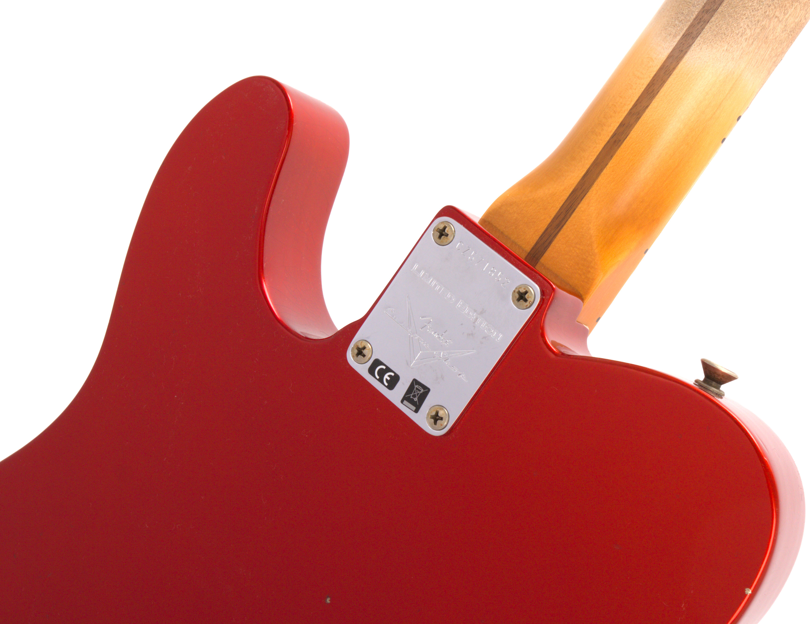 Fender Custom Shop 1955 Telecaster Journeyman Relic Aged Candy Apple Red Limited Edition – Bild 4