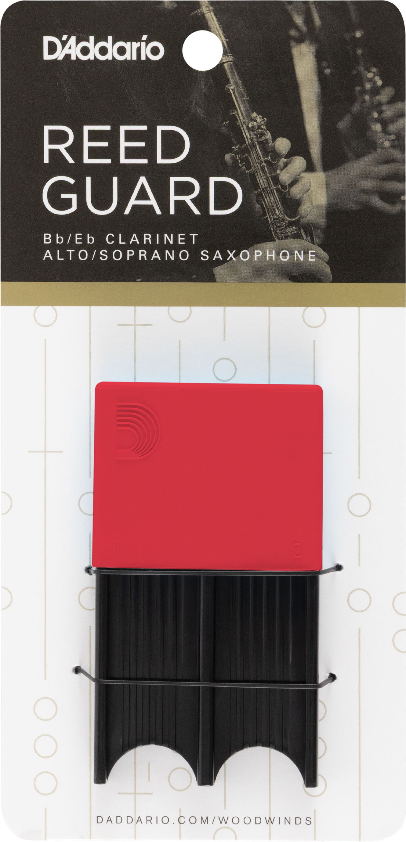 D'Addario Reed Guard, small, red – Bild 3