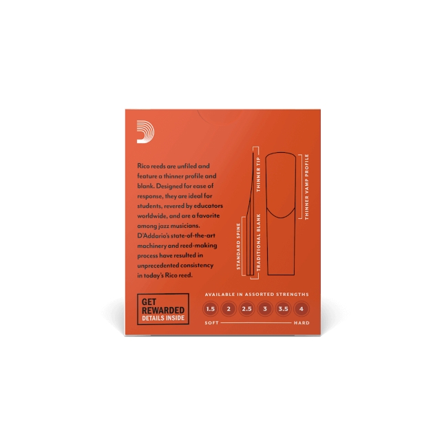 Daddario Woodwinds Rico Soprano Sax 2,0 – Bild 2