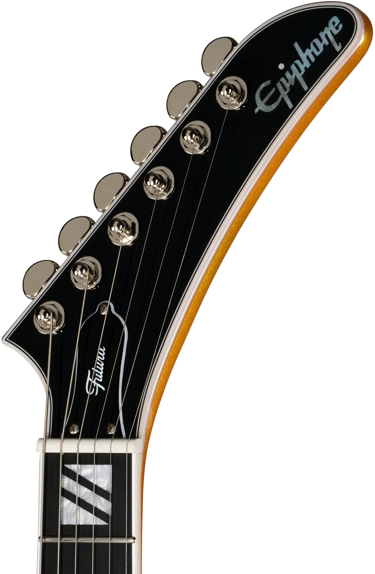 Epiphone Explorer Custom Futura Firestorm Shift – Bild 9