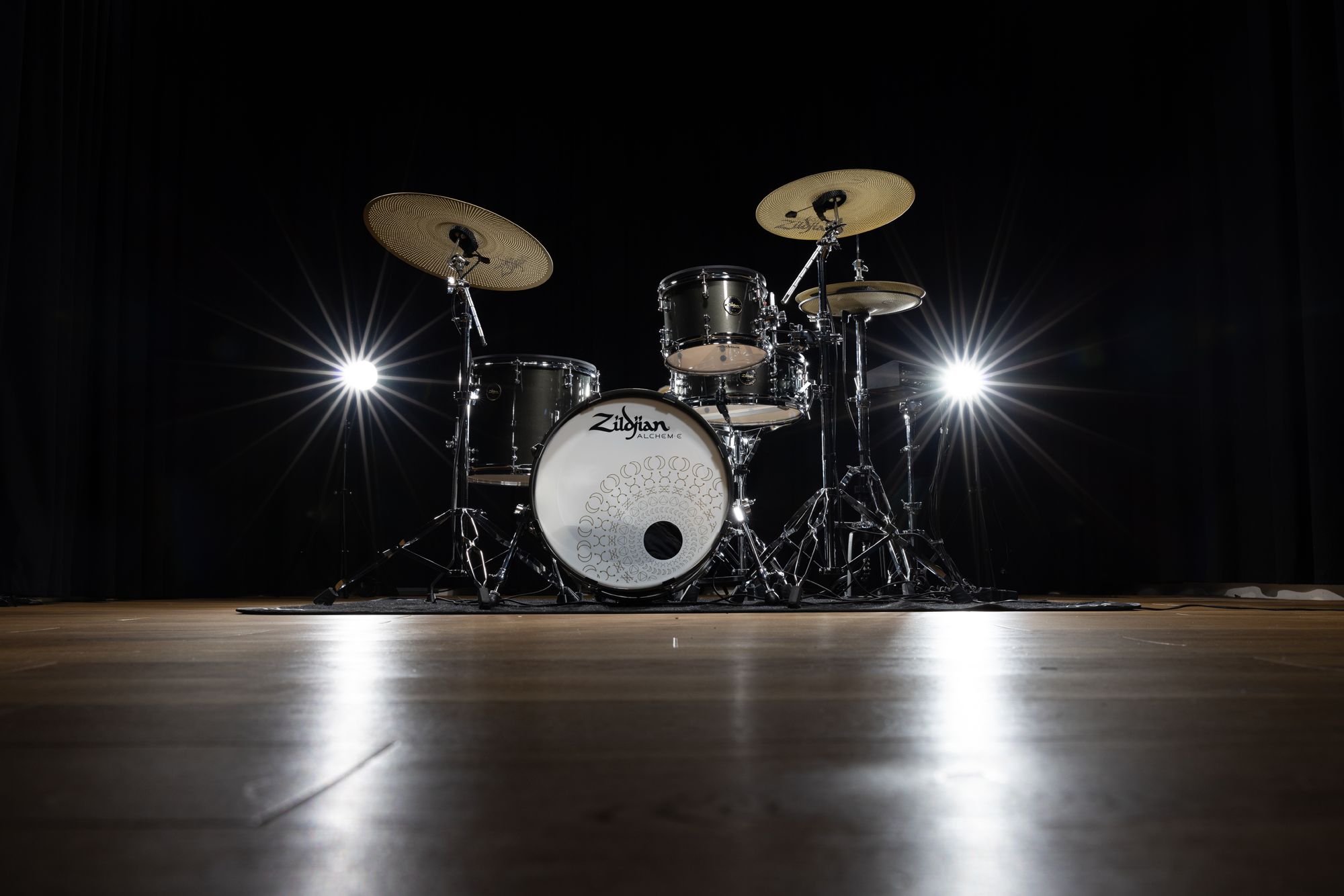 Zildjian ZIZAG Alchem-E Gold - Black Gold Foundry Shimmer – Bild 5