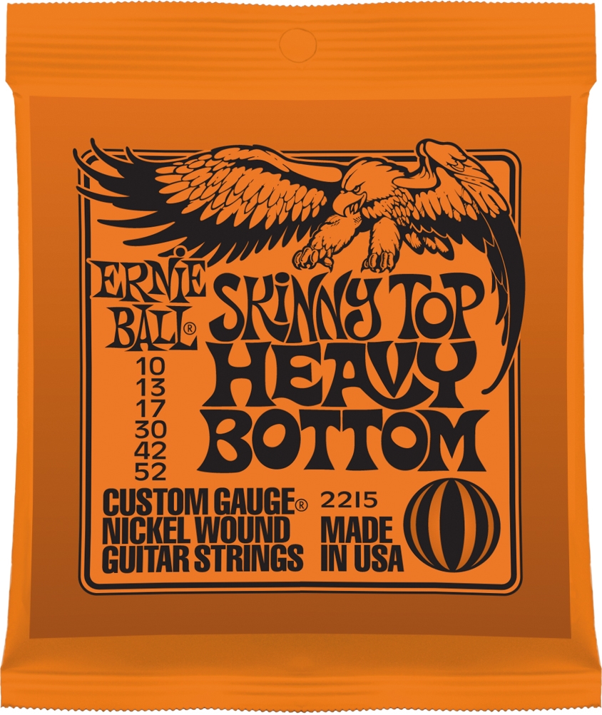 Ernie Ball Skinny Top Heavy Bottom 010-052 EB 2215 Ernie Ball Skinny Top Heavy Bottom 010-052 EB 2215