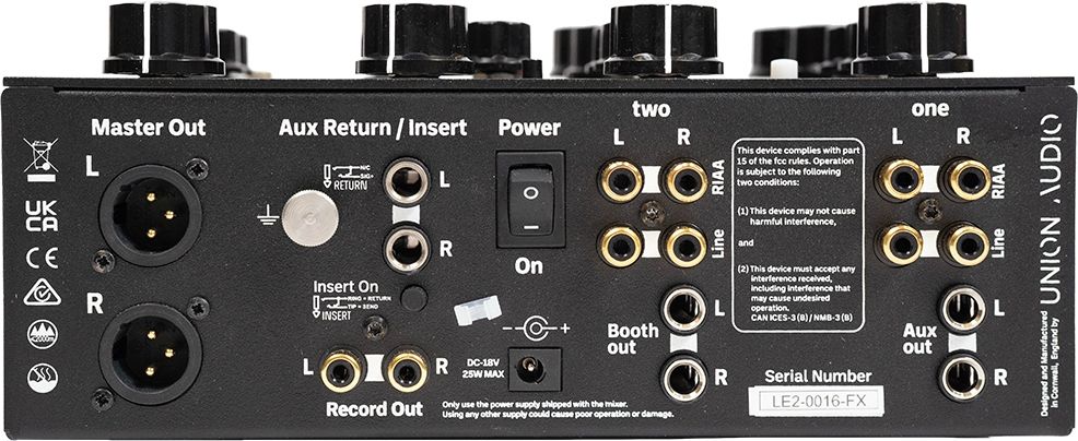 Union Audio ORBIT.2 LE FX 2-Kanal Rotary Desktop Mixer – Bild 3