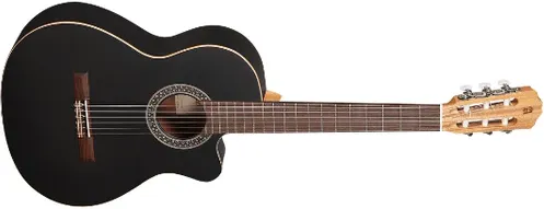 Alhambra Black Satin CW-EZ Zeder/Mahagoni