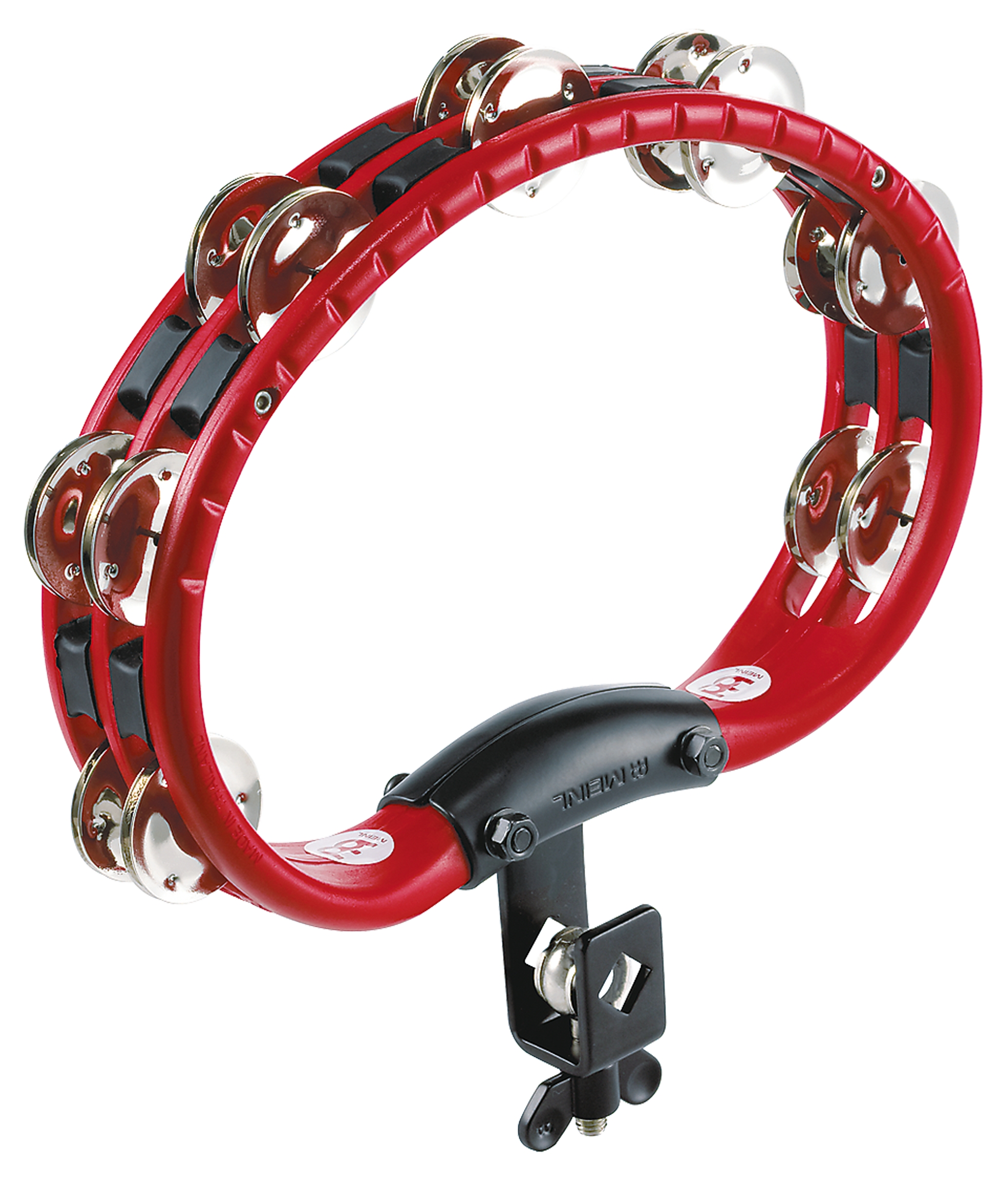 Meinl TMT2R ABS Mounted Steel Jingle Tambourine Meinl TMT2R ABS Mounted Steel Jingle Tambourine