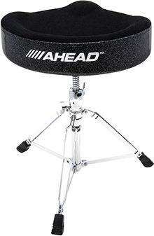 Ahead AST-BS Drumhocker Sattel 17" - Schwarz