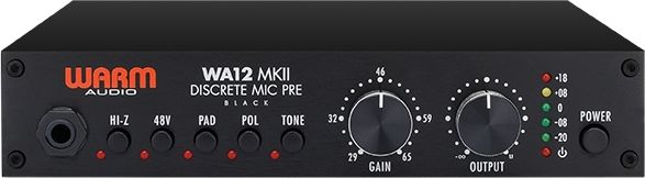 Warm Audio WA12 MKII Black Warm Audio WA12 MKII Black