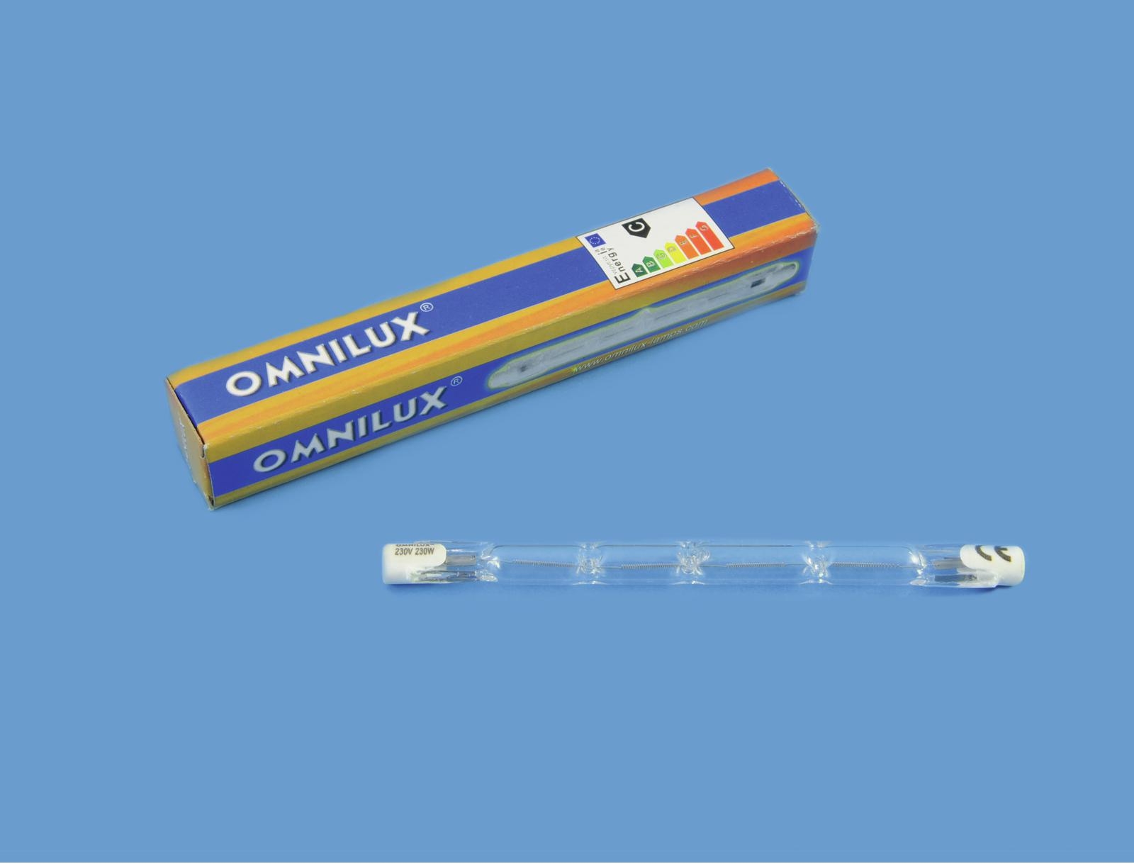 Lampe  400W 230V R7s Halogenstab Omnilux