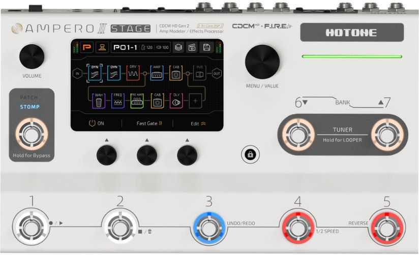 Hotone Ampero II Stage Floor Modeler