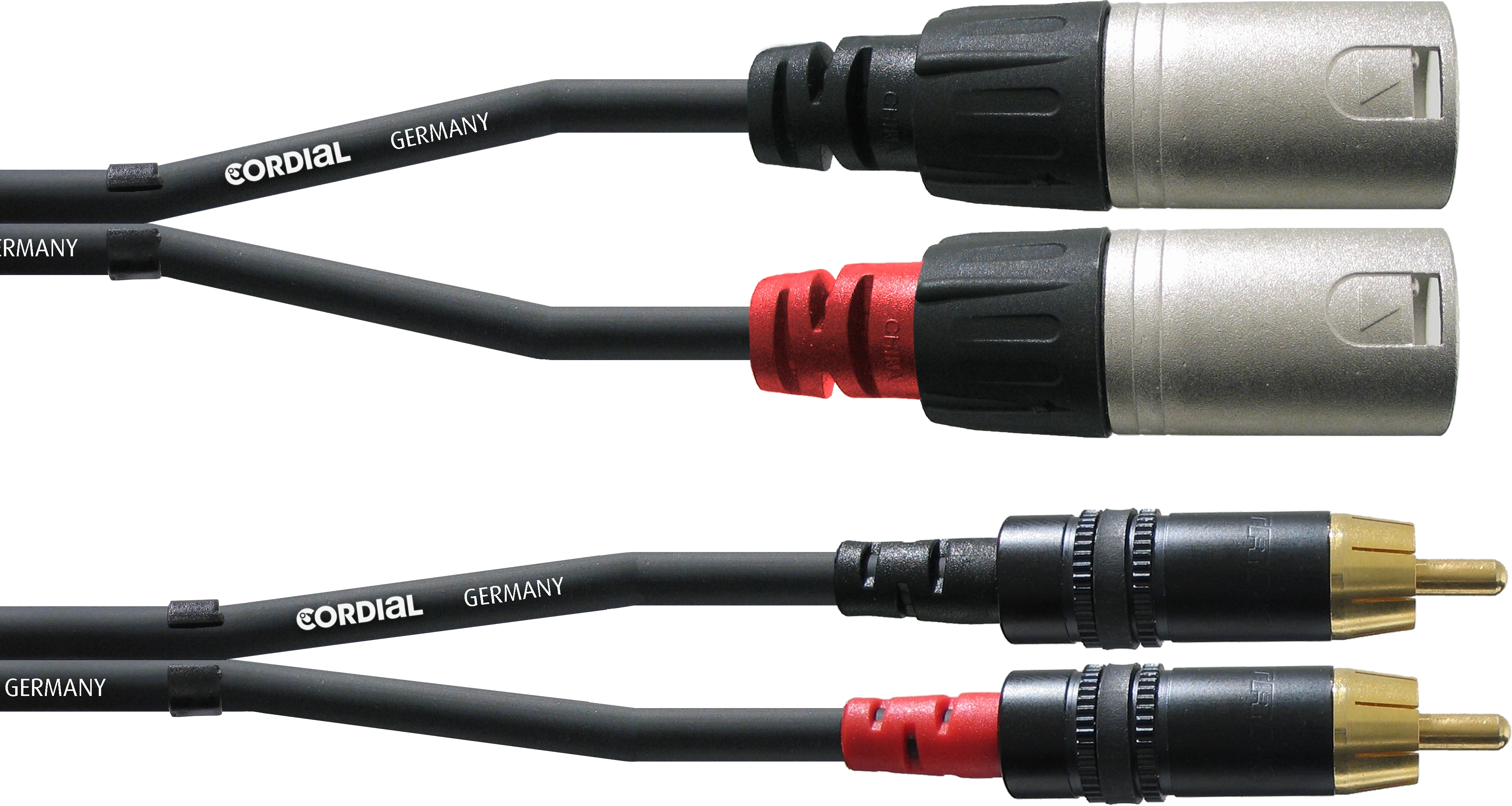 Cordial CFU 1,5 MC XLR male-Cinch 1,5m