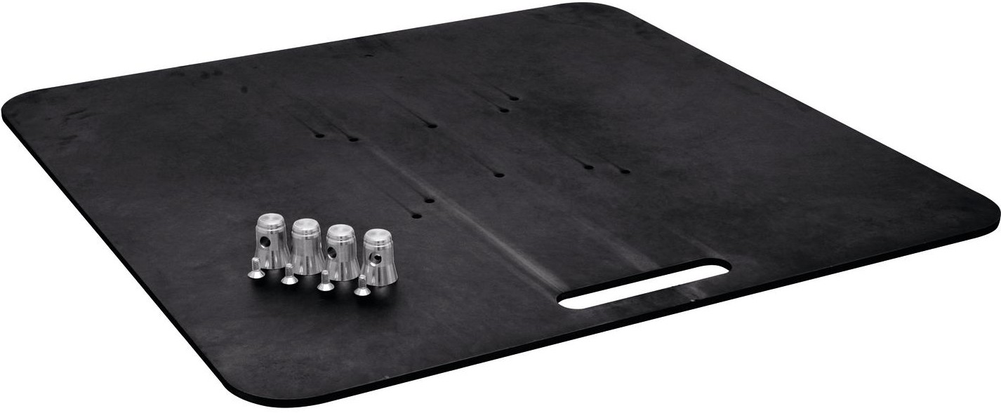 Alutruss Bodenplatte BP-30S 80x80 schwarz Alutruss Bodenplatte BP-30S 80x80 schwarz