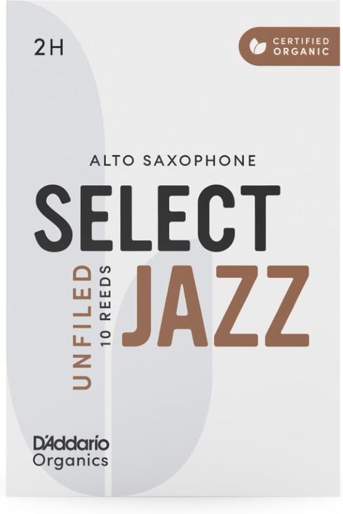 DAddario Woodwinds Organic Sel. Jazz Unfiled ALT 2H – Bild 2