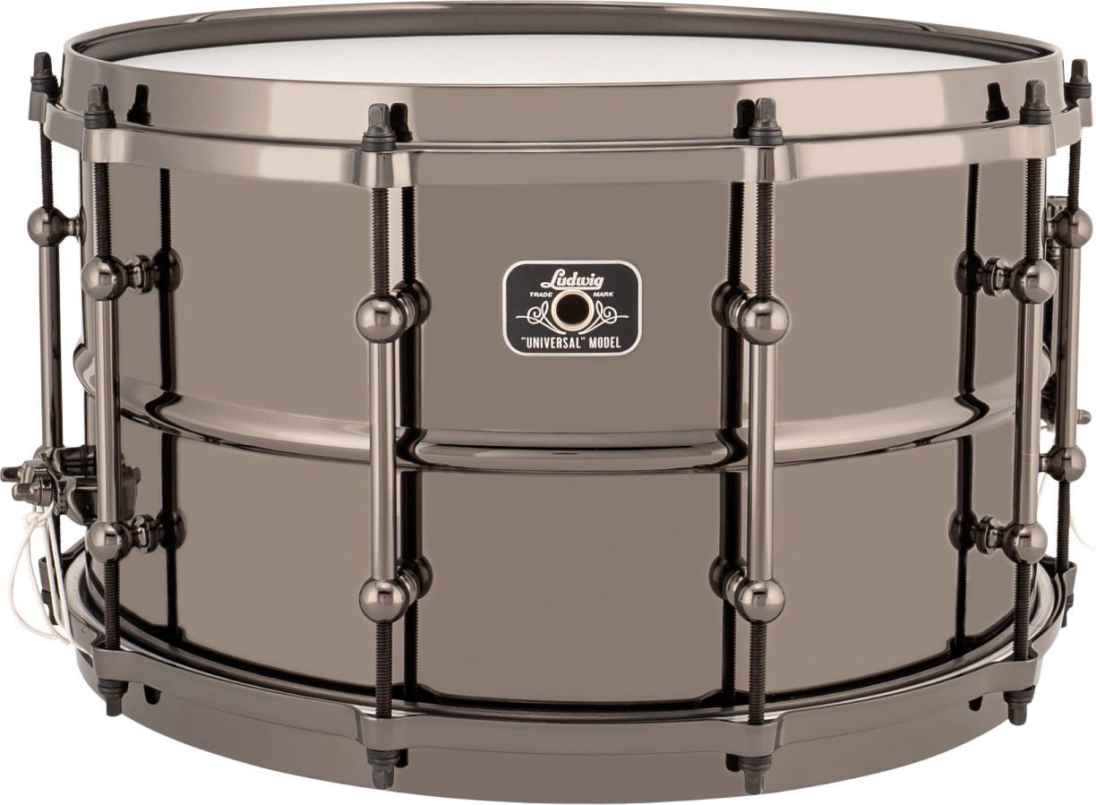Ludwig LU0814DIR Universal Brass Snare - 14 "x08