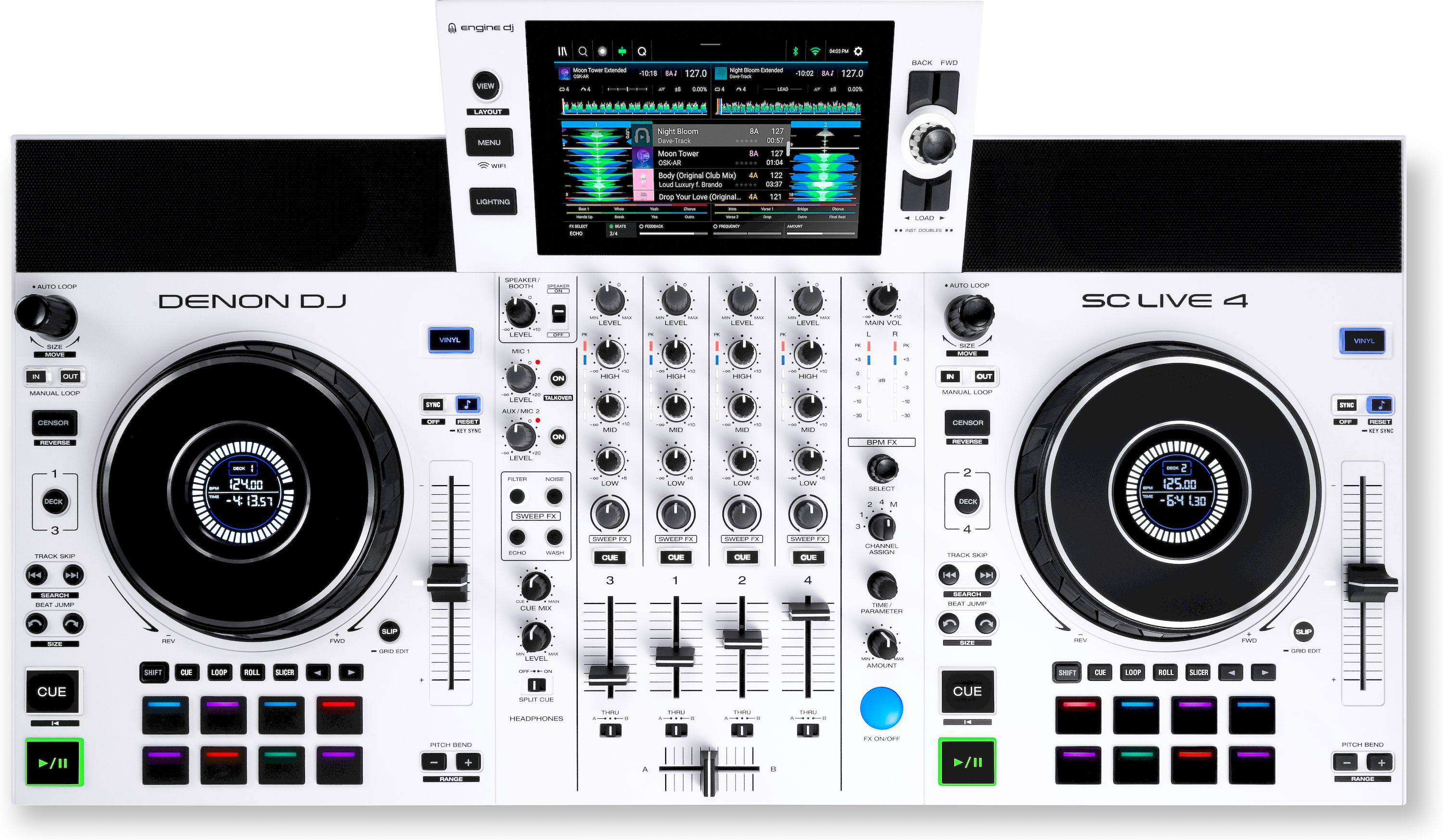 Denon DJ SC Live 4 white
