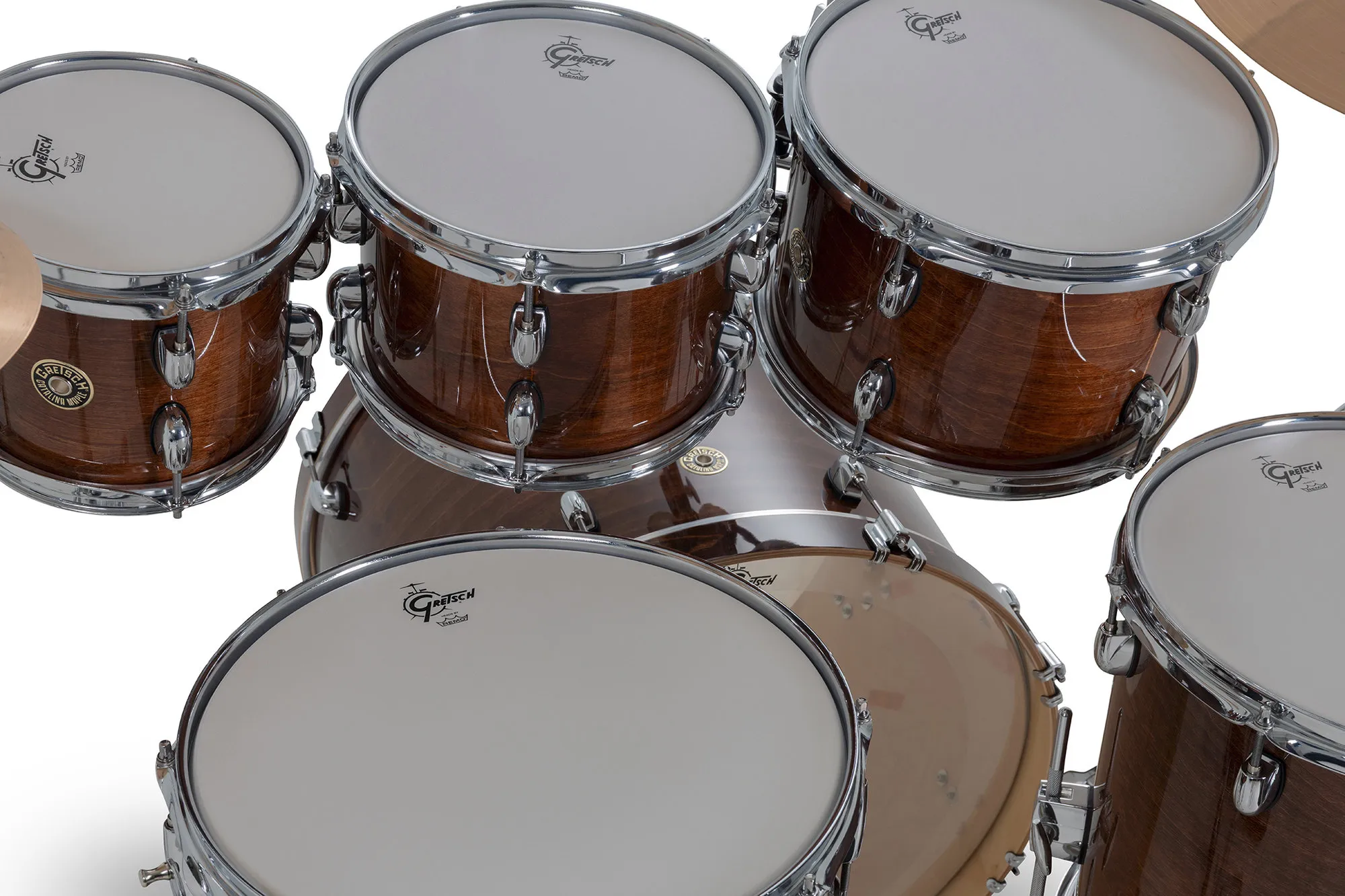Gretsch GR815.042 Catalina Maple Shell Pack - Walnut Glaze (8"/10"/12"/14"/16"/22"/14"x6,5") – Bild 10