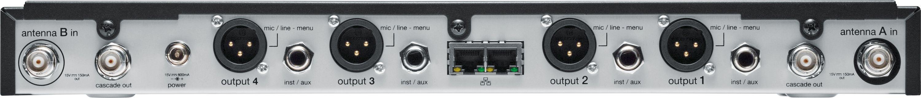 Shure SLX-D4Q+ K55