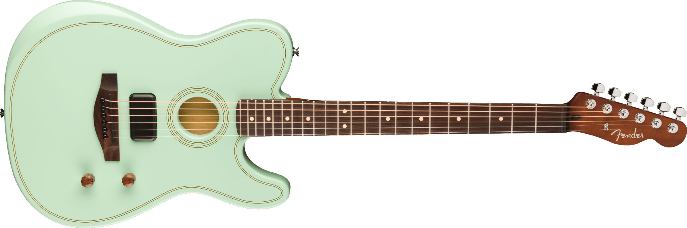 Fender Acoustasonic Standard Telecaster Surf Green FSR