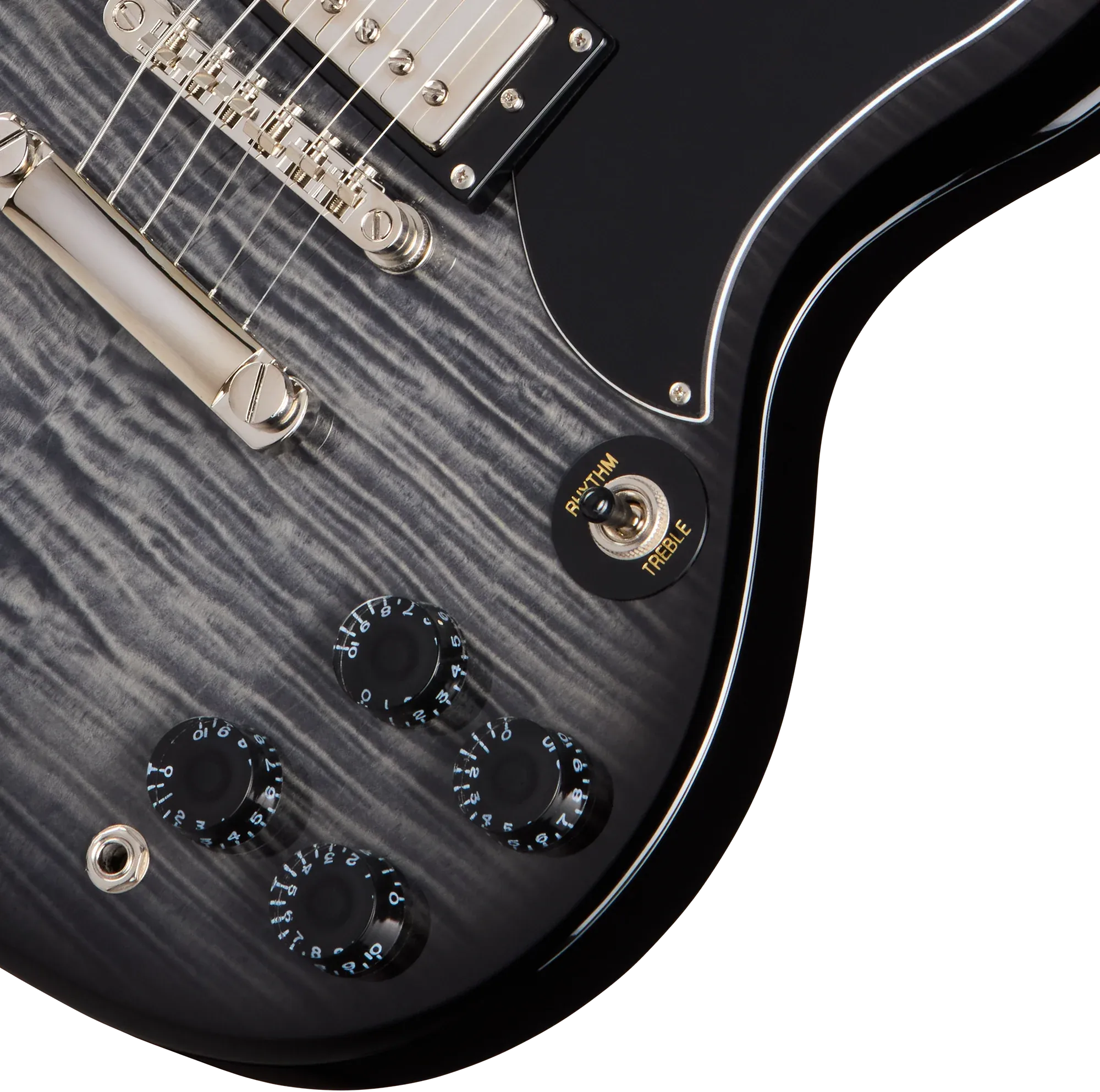 Epiphone SG Tribute Plus Ebony Burst – Bild 6