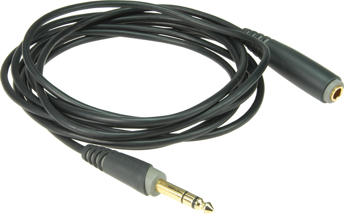 Klotz AS-EX20300 headphone extension 3m 6.3mm jack Klotz AS-EX20300 headphone extension 3m 6.3mm jack