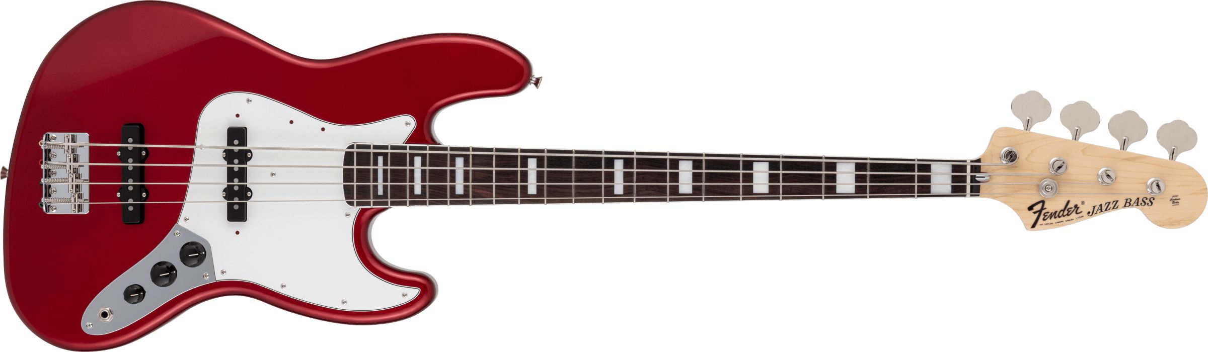 Fender Made in Japan Traditional 70s Jazz Bass Rosewood Fingerboard Candy Apple Red
