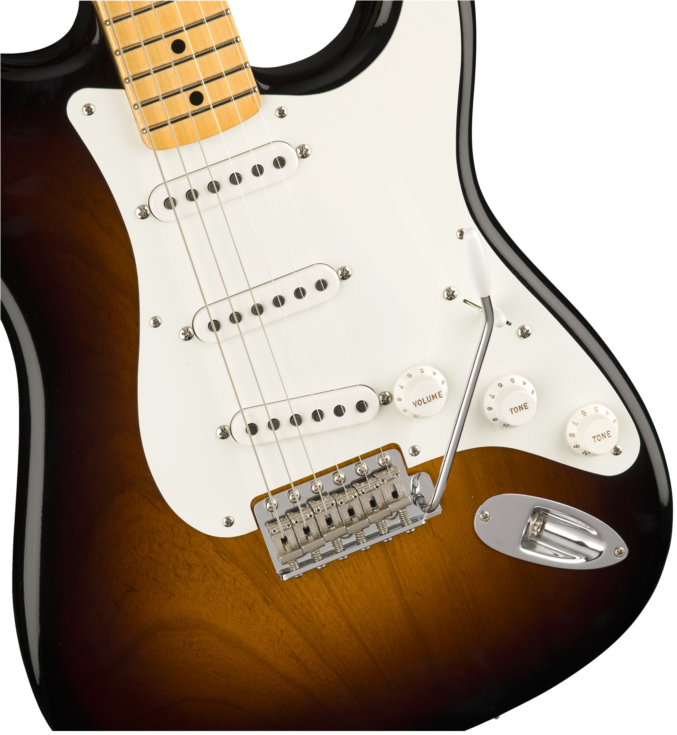 Fender Custom Shop 1955 Vintage Custom Stratocaster NOS Wide-Fade 2-Color Sunburst