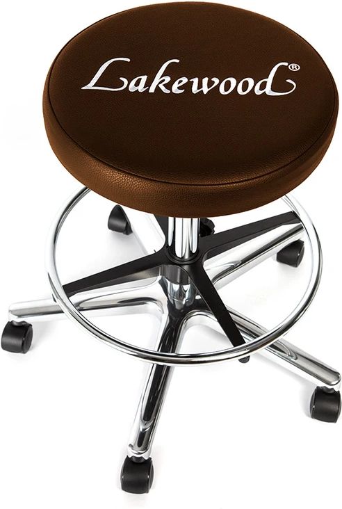 Lakewood Gitarrenhocker Echtleder-Sitzfläche
