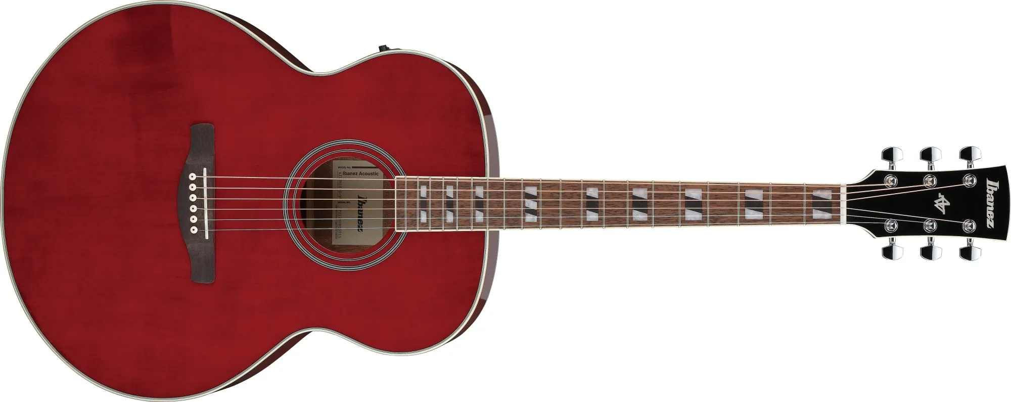 Ibanez AJ70M1E-WR Wine Red