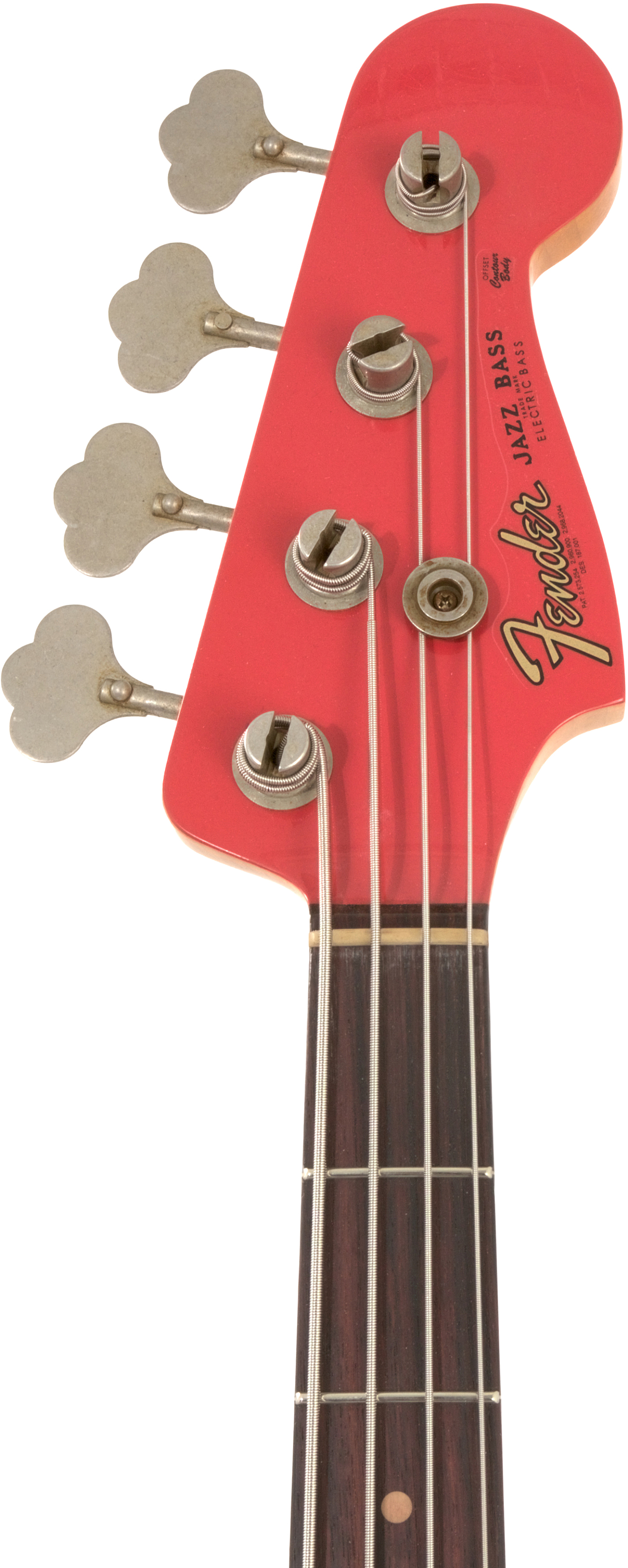 Fender Custom Shop 1963 Jazz Bass Journeyman Relic Aged Fiesta Red – Bild 5