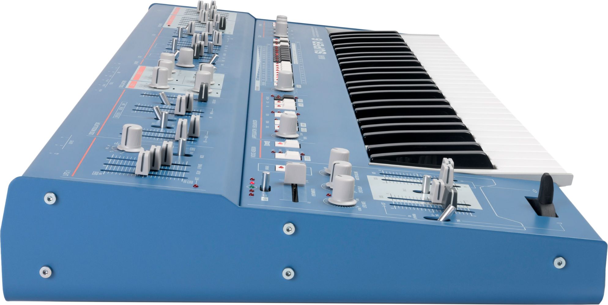 UDO Audio Super 6 Keyboard Blue