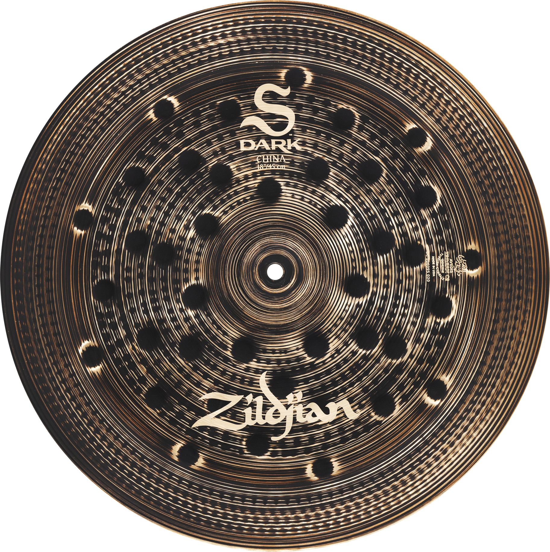 Zildjian ZISD18CH Dark S Family China Brilliant 18 – Bild 1