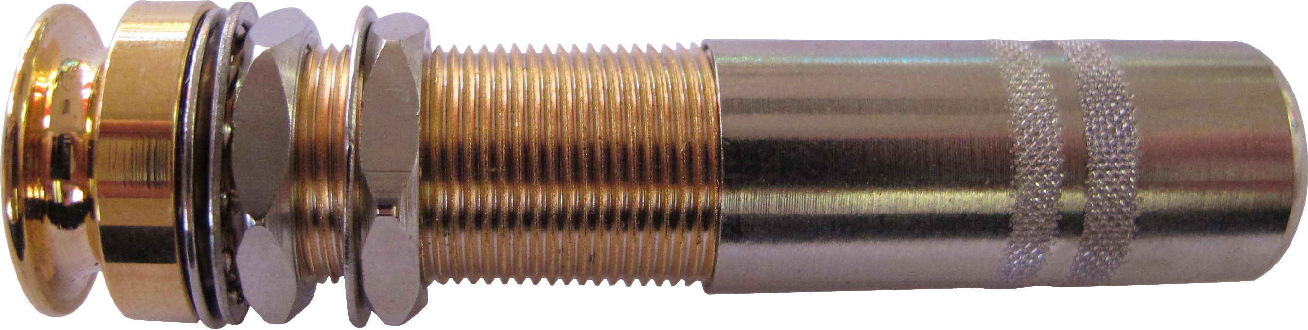 Göldo stereo acoustic jack with strap pin gold Göldo stereo acoustic jack with strap pin gold