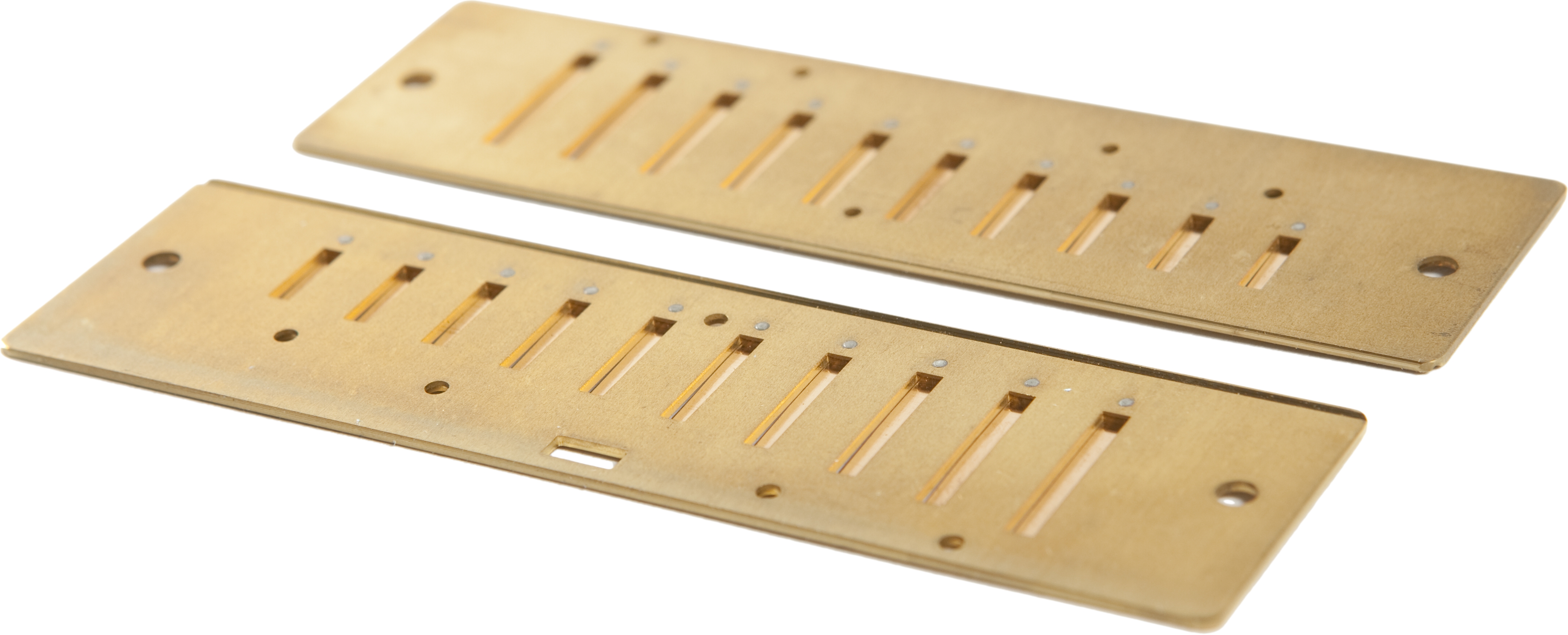 Hohner Stimmplatten MS 0,9 mm Messing G – Bild 2