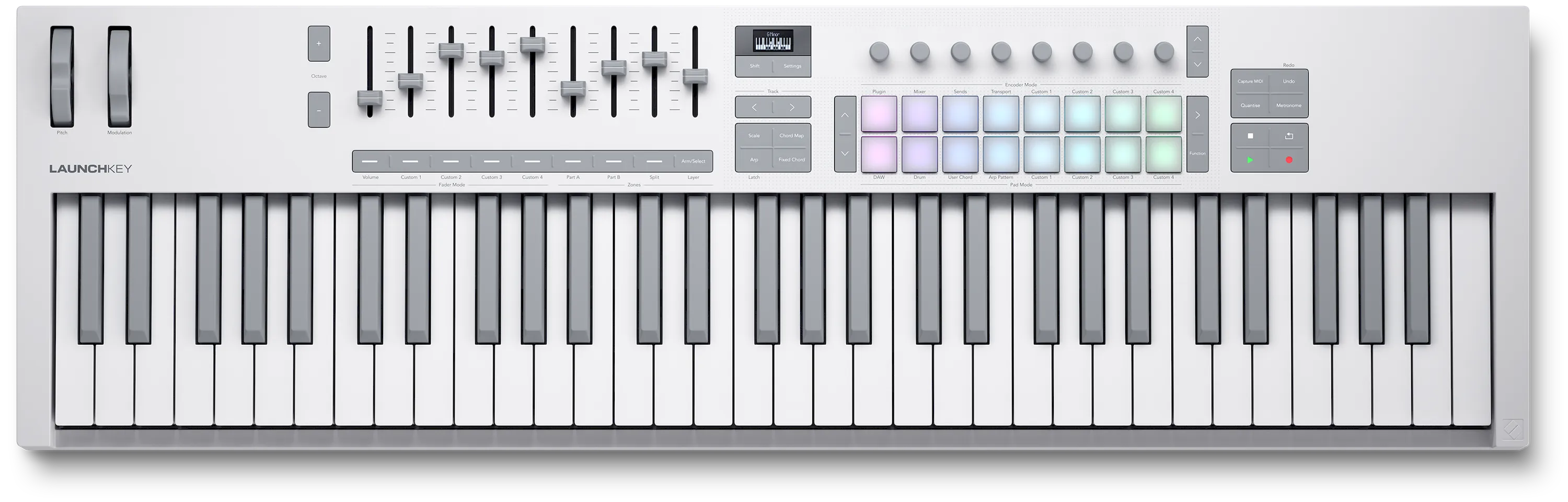 Novation Launchkey 61 MK4 White