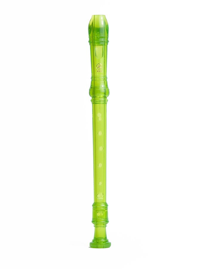 Yamaha YRS-20 GG Transparent Green Recorder German