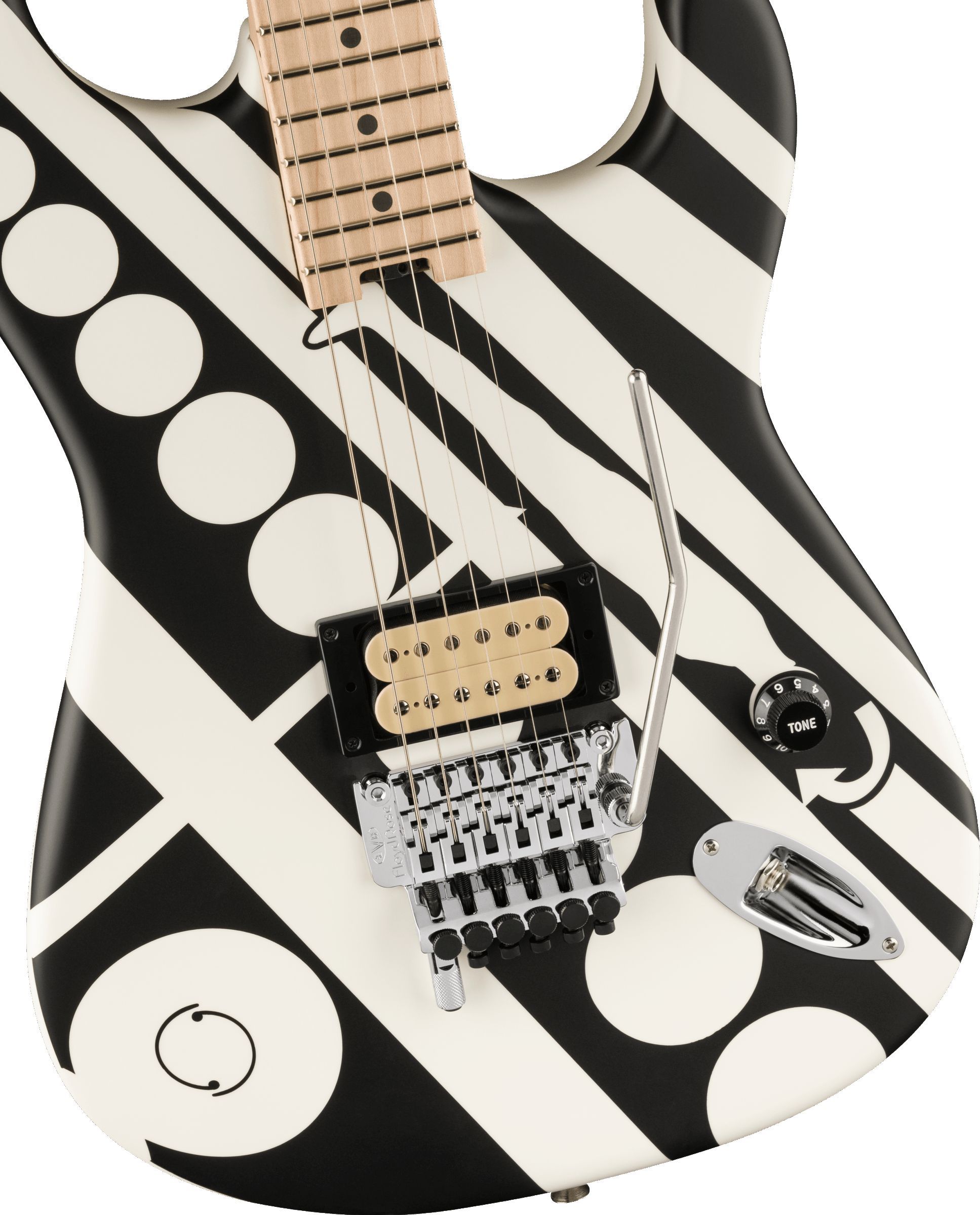 EVH Striped Series Circles White and Black – Bild 4