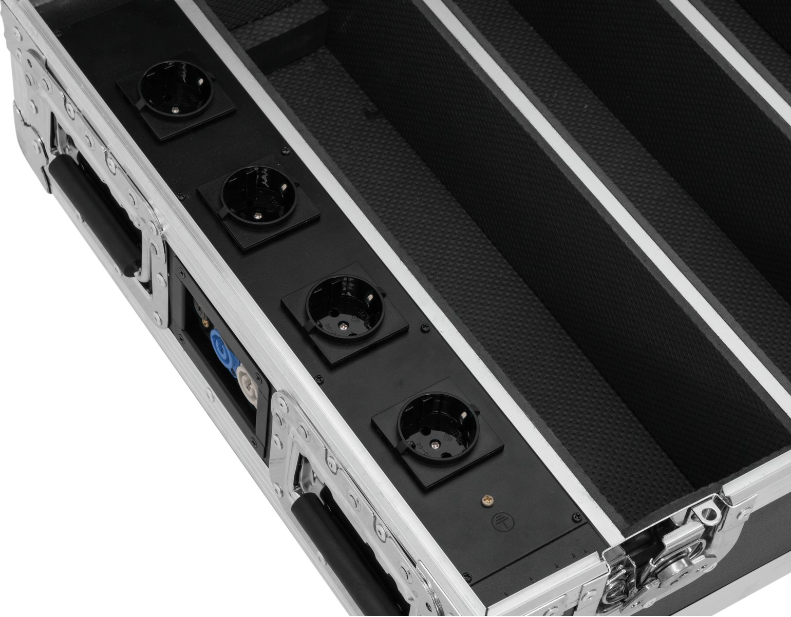 ROADINGER Flightcase 4x AKKU BAR-6 Glow QCL Flex QuickDMX mit Ladefunktion – Bild 4