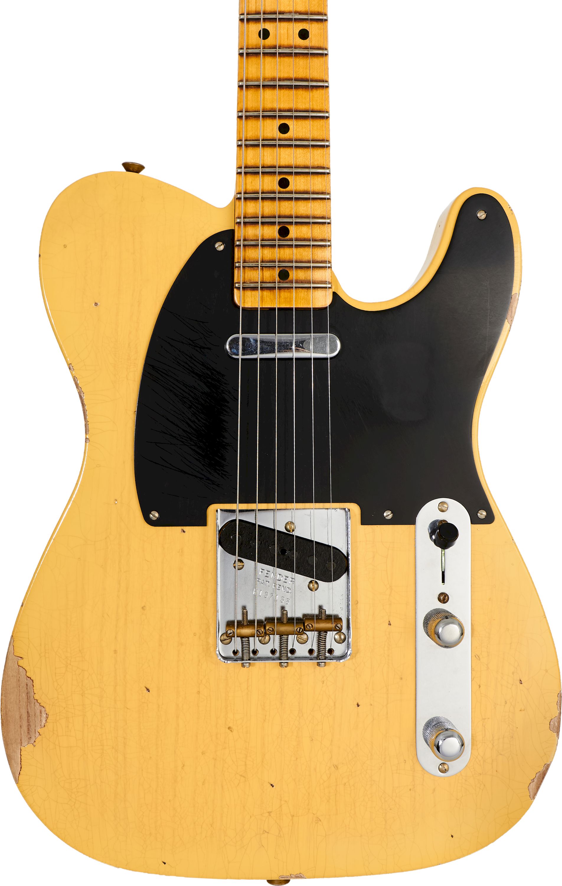 Fender Custom Shop 1952 Telecaster Relic Aged Nocaster Blonde