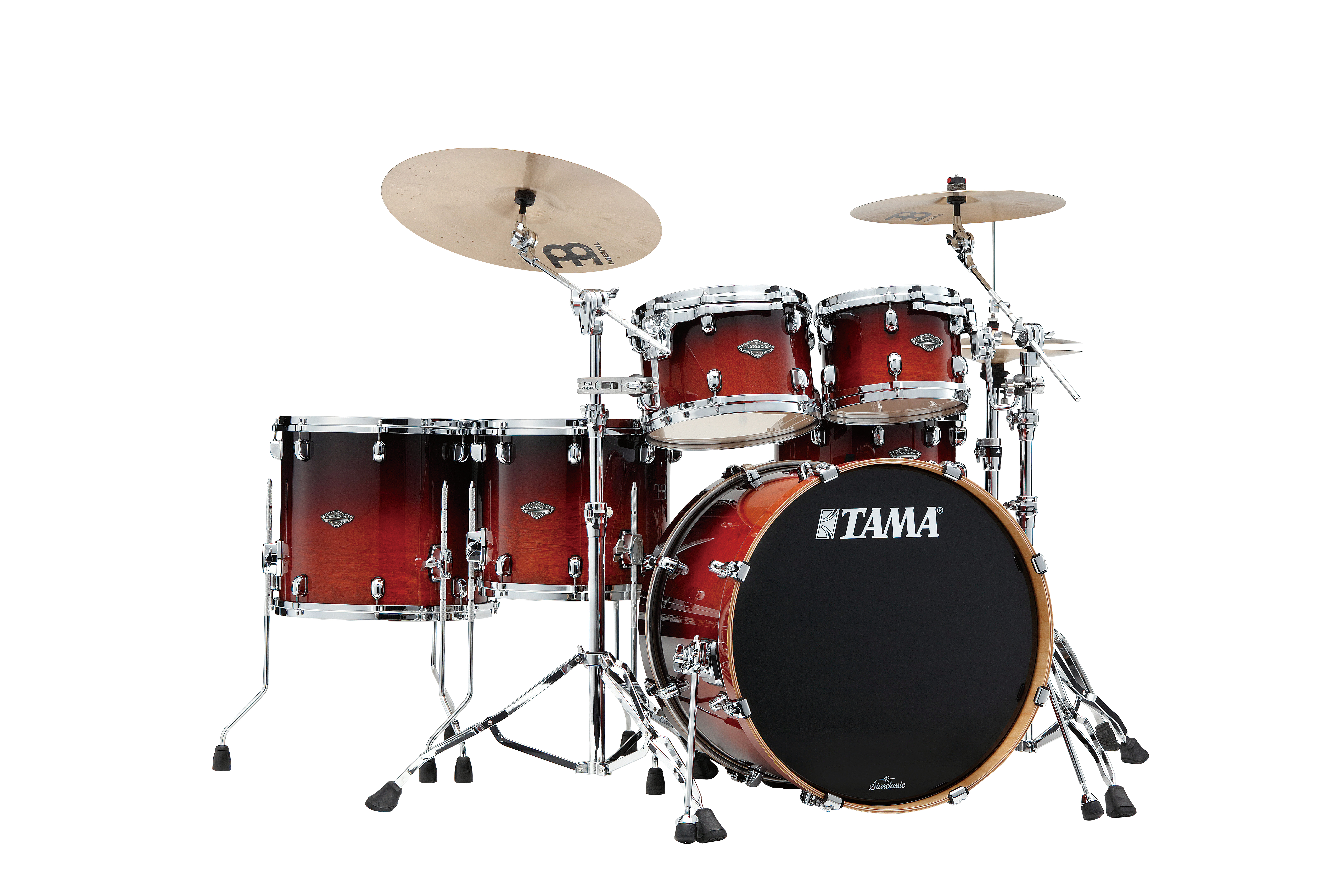 Tama Starclassic Perfomer Dark Cherry Fade 5tlg.