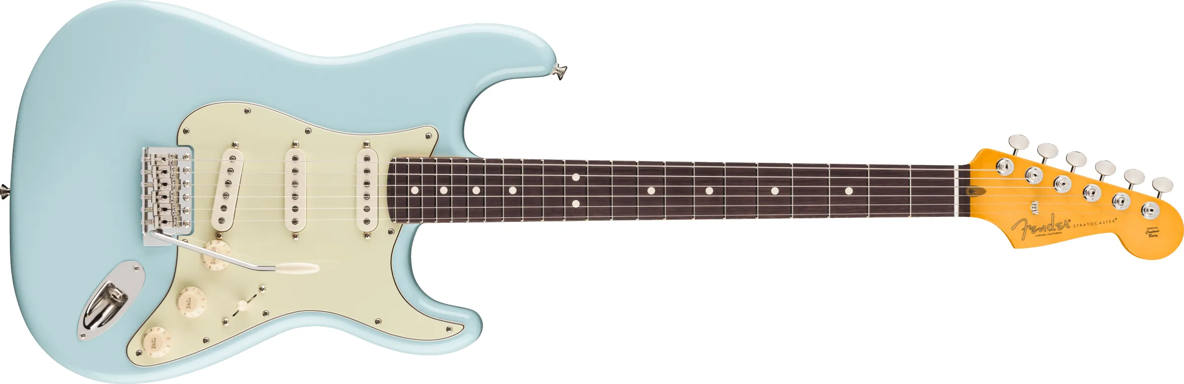 Fender American Professional Classic Silent Stratocaster Daphne Blue Limited Edition