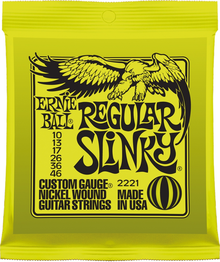 Ernie Ball Regular Slinky 010-046 EB 2221 Ernie Ball Regular Slinky 010-046 EB 2221