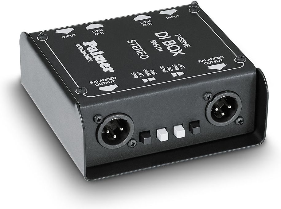 Palmer PAN 04 Passive DI Box Stereo – Bild 2
