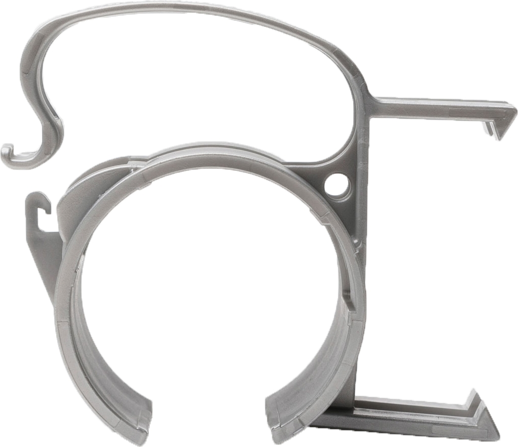 SNAP silber (mit Steckdosen-Halterung)