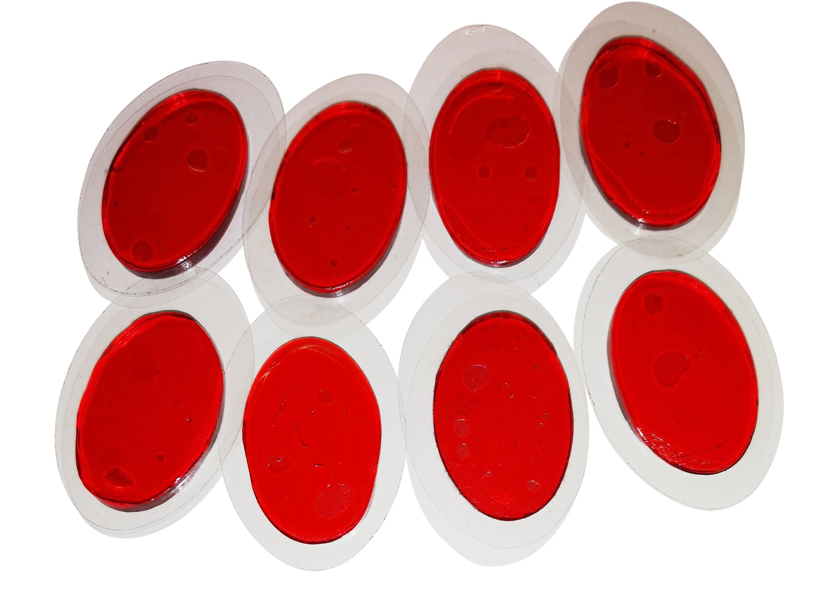 SkyGel Damper Pads Volcano Red SkyGel Damper Pads Volcano Red