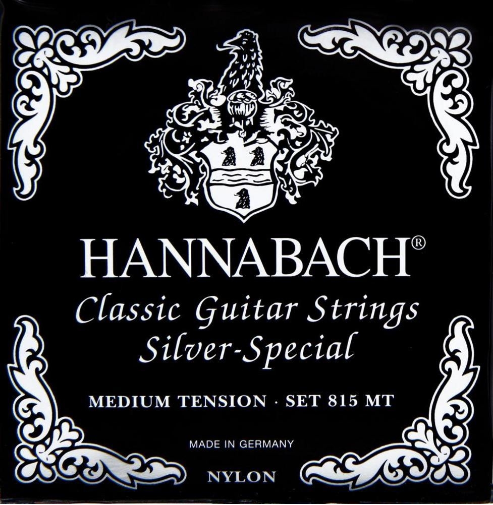 Hannabach 815 Silverspecial Medium Tension Black Hannabach 815 Silverspecial Medium Tension Black