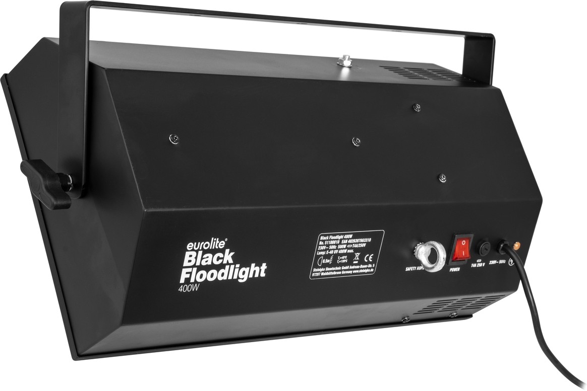 Eurolite Black Floodlight 400W o. Lampe – Bild 4