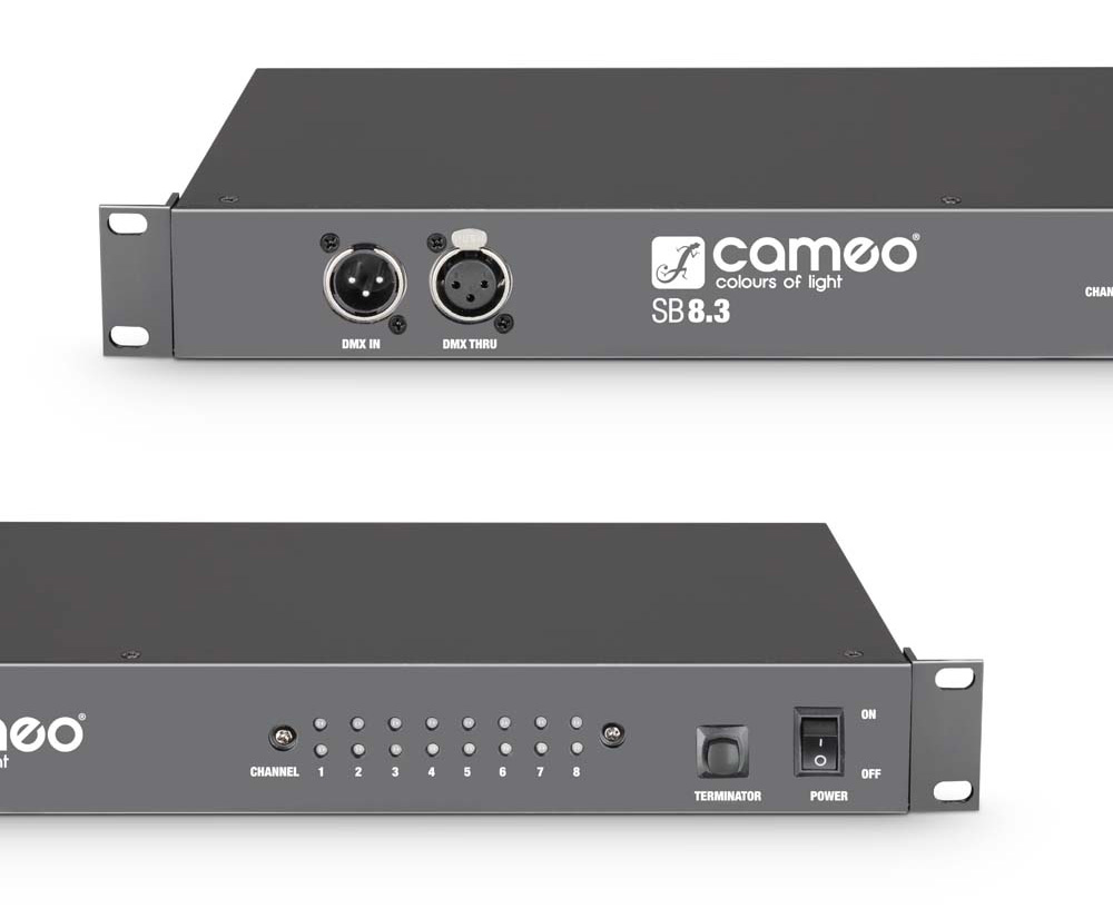 Cameo SB8.3 - 8-channel DMX splitter / booster – Bild 3