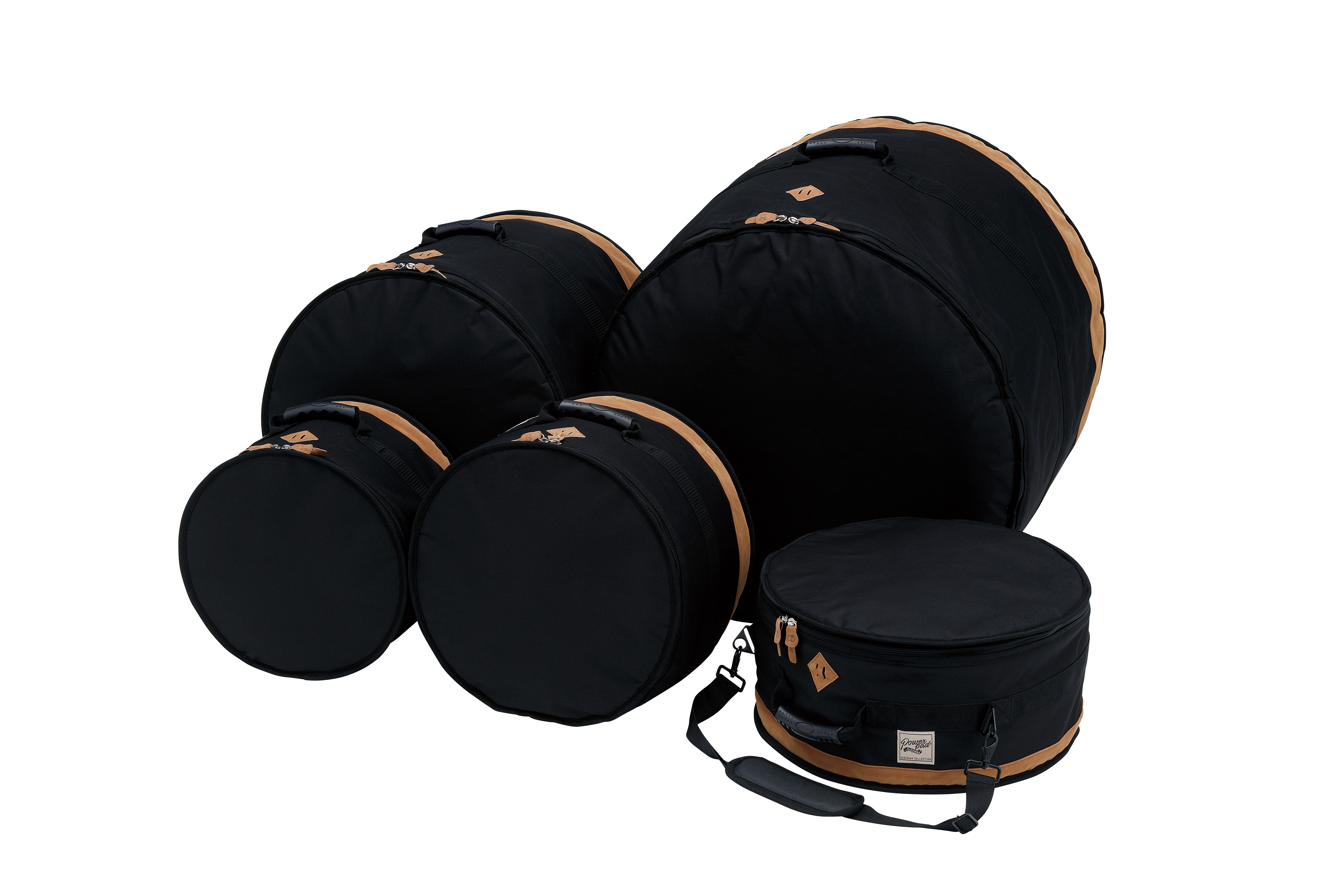 Tama Powerpad Designer Drum Bag Set Black – Bild 2