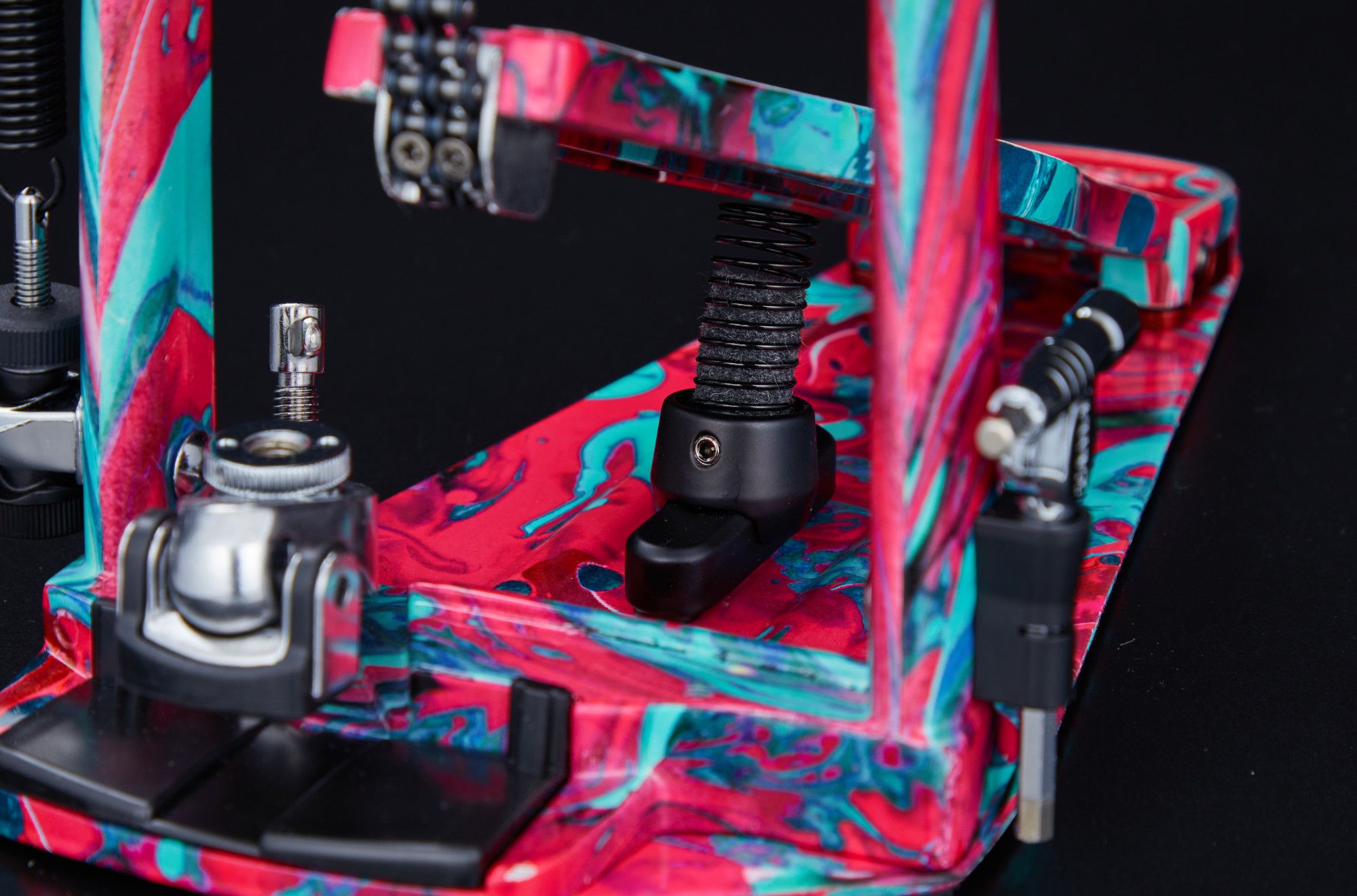 Tama HP900PMCS Iron Cobra Power Glide Single Pedal - Marble Coral Swirl – Bild 2