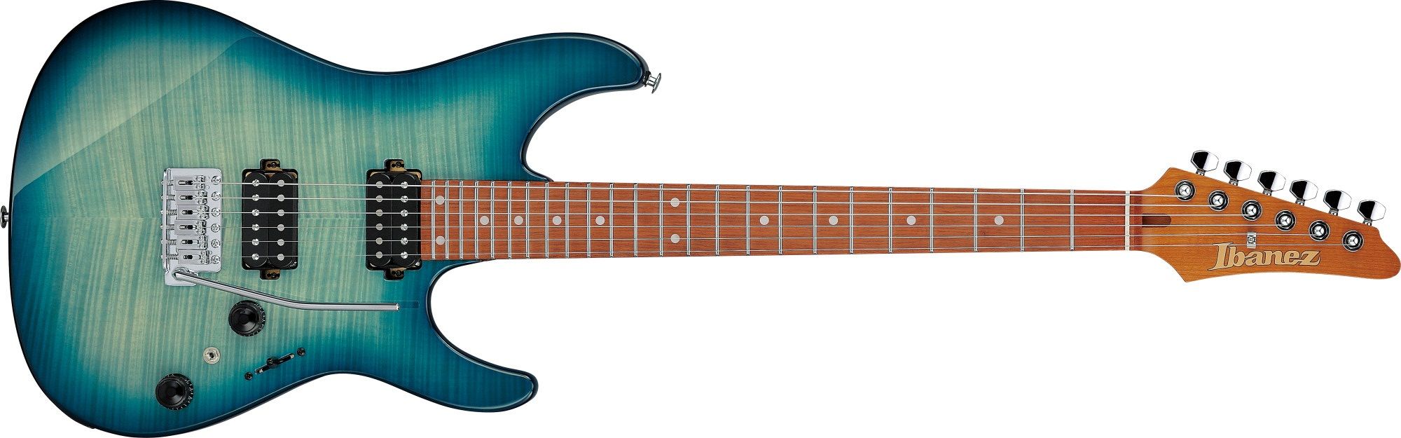 Ibanez AZ 24S1F-TXB Transparent Turquoise Burst Ibanez AZ 24S1F-TXB Transparent Turquoise Burst